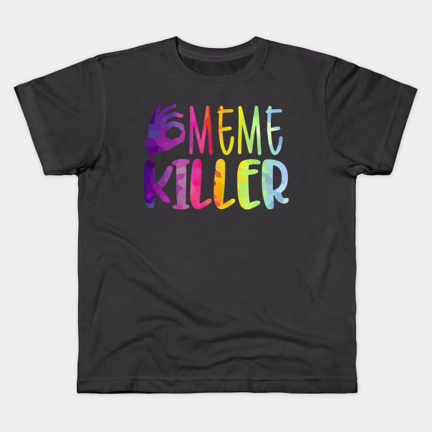MEME Killer Kids T-Shirt by Kufic Studio
